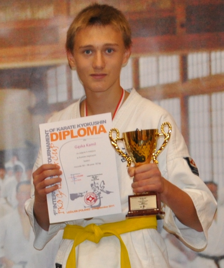 Kamil Gąska sportowiec roku 2011 iława